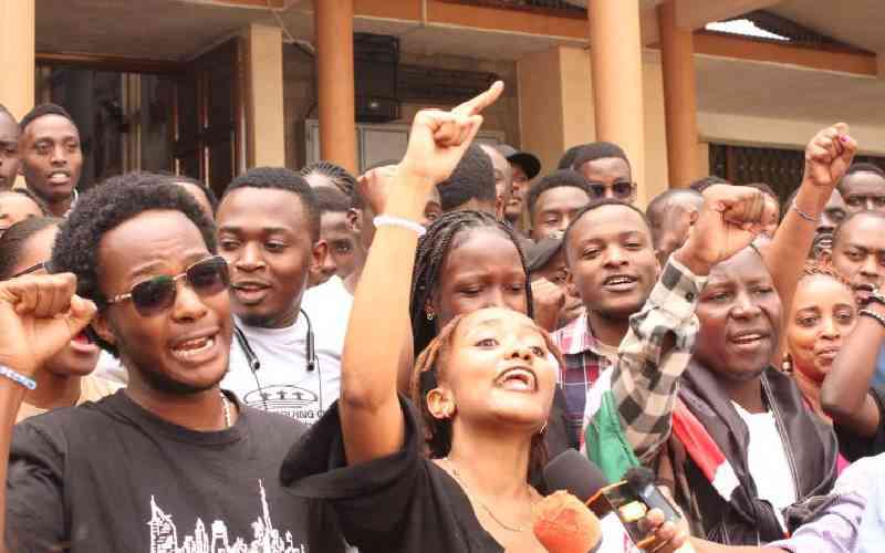 Gen z in kenya