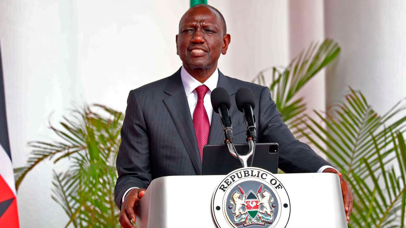 president ruto budget cut