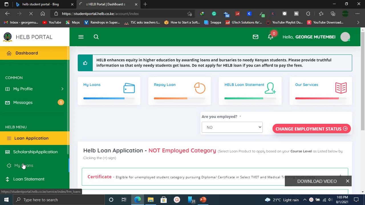 Is HELB a Boomerang for the Current Government?