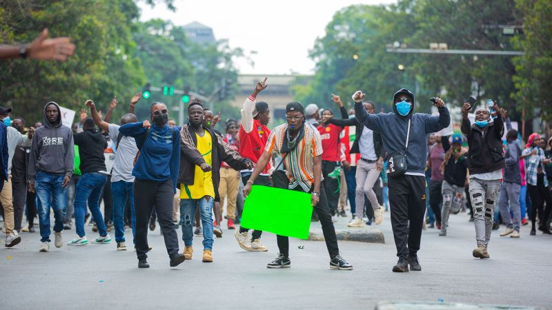 Ford Foundation Denies protest kenya