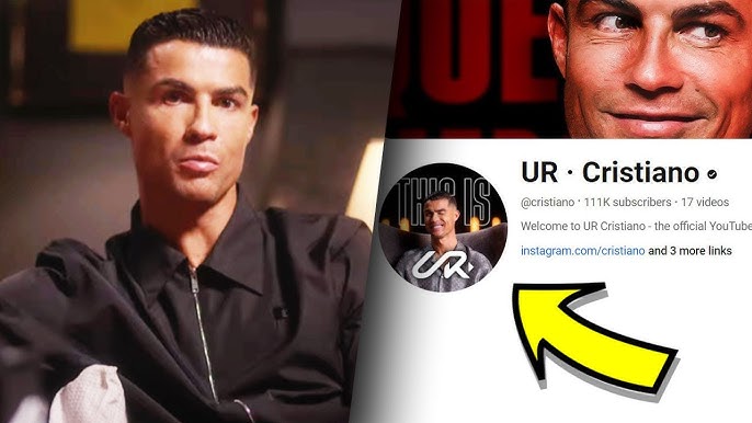 Cristiano Ronaldo Joins YouTube
