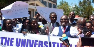 UASU strike lecturers