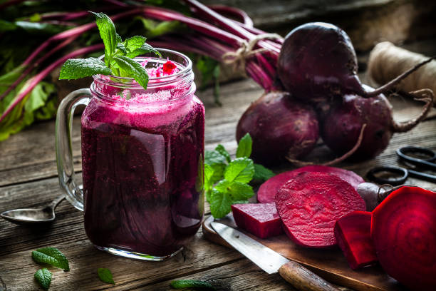 beetroots and beet juice