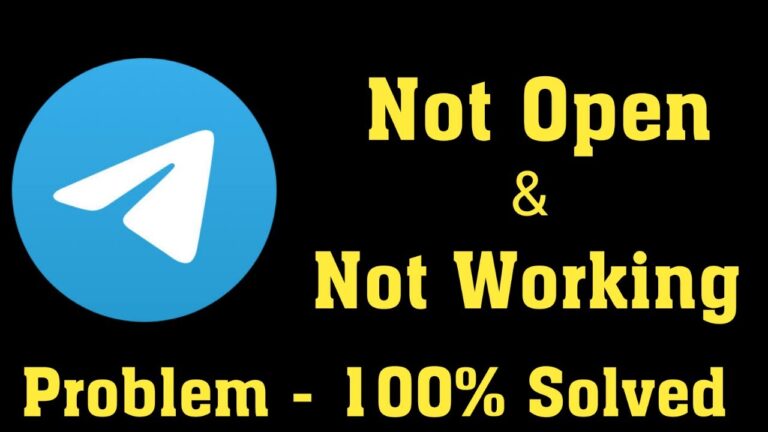 Telegram Not Working