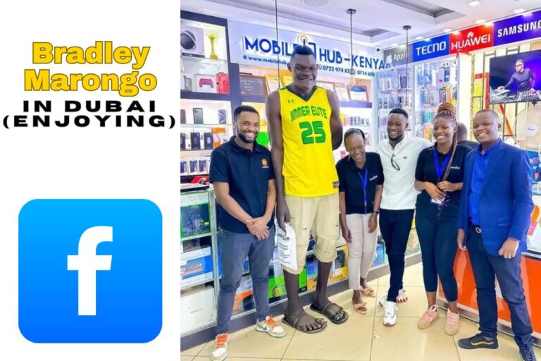 Bradley Marongo Enjoying Dubai