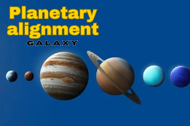 Planetary alignment Galaxy