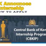 CBK Announces Internship