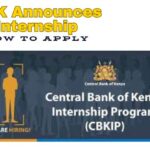 CBK Announces Internship