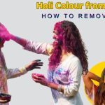 Remove Holi Colour from Face