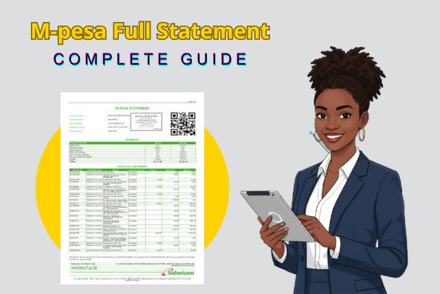 M-pesa Full Statement