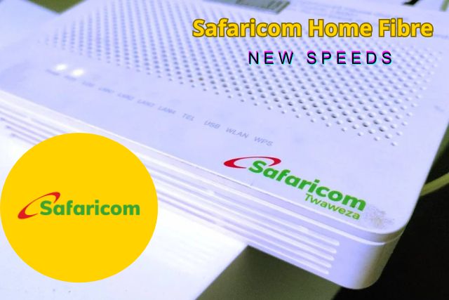 Safaricom Home Fibre Speed Increase