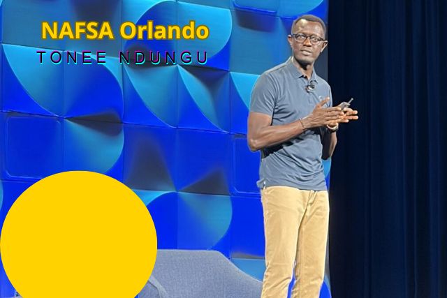 Tonee Ndungu NAFSA Orlando