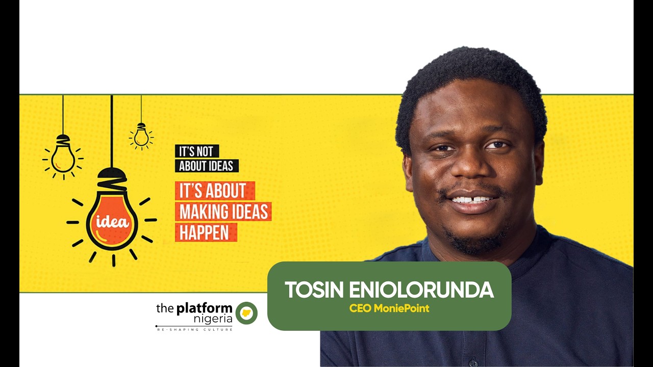Tosin Eniolorunda CEO Moniepoint Journey to Building a Unicorn in Africa