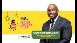Vusi Thembekwayo at The Platform Nigeria