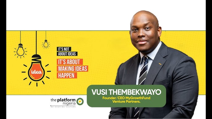 Vusi Thembekwayo at The Platform Nigeria