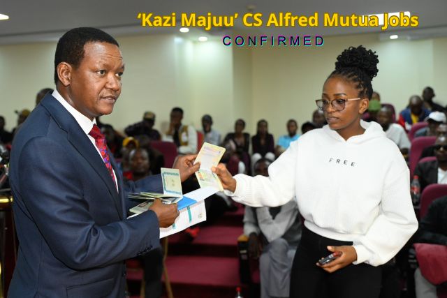 ‘Kazi Majuu’ CS Alfred Mutua Jobs