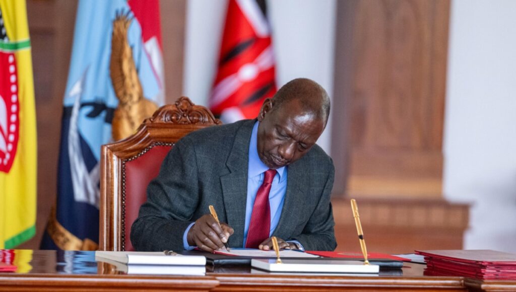 Ruto signs Kenya's Sovereign Wealth Fund Bill