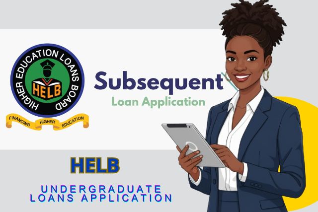 HELB Subsequent Undergraduate Loans Application