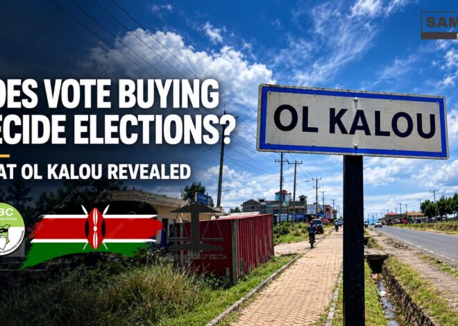 Does Vote Buying Still Decide Elections in Kenya? What the Ol Kalou By-Election Revealed